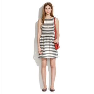 Madewell Striped Afternoon Dress
